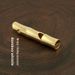 Bamboo-style Brass Outdoor Children's Metal High-pitch Training Whistle, Wilderness Survival Equipment_desvips.com