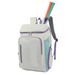 Professional Badminton Backpack PU Waterproof Large Capacity Simple Tennis For Men And Women Outdoor With Shoe_desvips.com