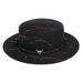 New Style Painted Flat Top Straw Fashion Casual Versatile Wide Brim Travel Beach Protection Panama Sun Hat_desvips.com