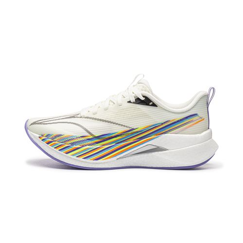 Li-Ning Women's Red Hare 9 Pro Running Shoes In Champagne White ARPW002-35_desvips.com