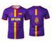 Stylish Spanish Flag Print Soccer T-shirt, Trendy Summer Breathable National Print, Cool Streetwear, Short Sleeve_desvips.com
