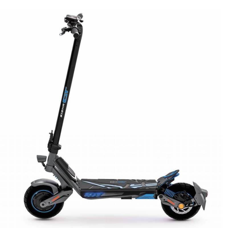 SUNNIGOO GT X02 2000W Dual Motors Electric Scooter 48V 18AH 55 Km/h 70 Km Long Range 10" Tubeless Tire Dual Suspension Brakes_desvips.com