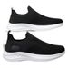 RenMou 2025 Spring/Summer Men's Thin New Style One Step Lazy Soft Bottom Flyknit Breathable Mesh Casual Running Trendy Shoes Exclusive Supply_desvips.com