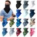 Summer Ice Silk Sunscreen Ear Hanging Scarf Bicycle Outdoor Sports Triangle Scarf Breathable Dustproof Face Protection Cycling Mask_desvips.com