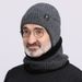 001 Middle-aged Elderly Men's Warm Ear Protection Dad And Grandpa, Thick Knitted Wool Hat For Winter_desvips.com