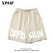 American-sty Ins Trendy Brand Tter-print Drawstring Basketball For Men, Summer Versati Loose Casual Shorts_desvips.com