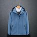 New Releases In December New Fashion Couple Thin Autumn Winter Jacket Outdoor Windproof Waterproof Group Workwear With Embroidered_desvips.com