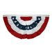 45*90 American Fan-shaped Pleated Fan 90*180 Skirt, Cluster, Semicircular Flag, Independence Day Flag_desvips.com