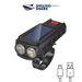 Bicycle Headlight Can Be Solar Charged For Night Riding_desvips.com