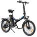 VARUN C20-1 PRO Folding Electric Bike, 48V 13Ah Removable Battery_desvips.com