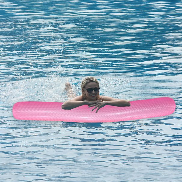 Inflatable Pool Lounge Chair With Armrests & Mesh Seat - Floating Water Hammock For Swimming Beach & Lake (Quick-Dry Heavy-Duty PVC Portable Design)_desvips.com
