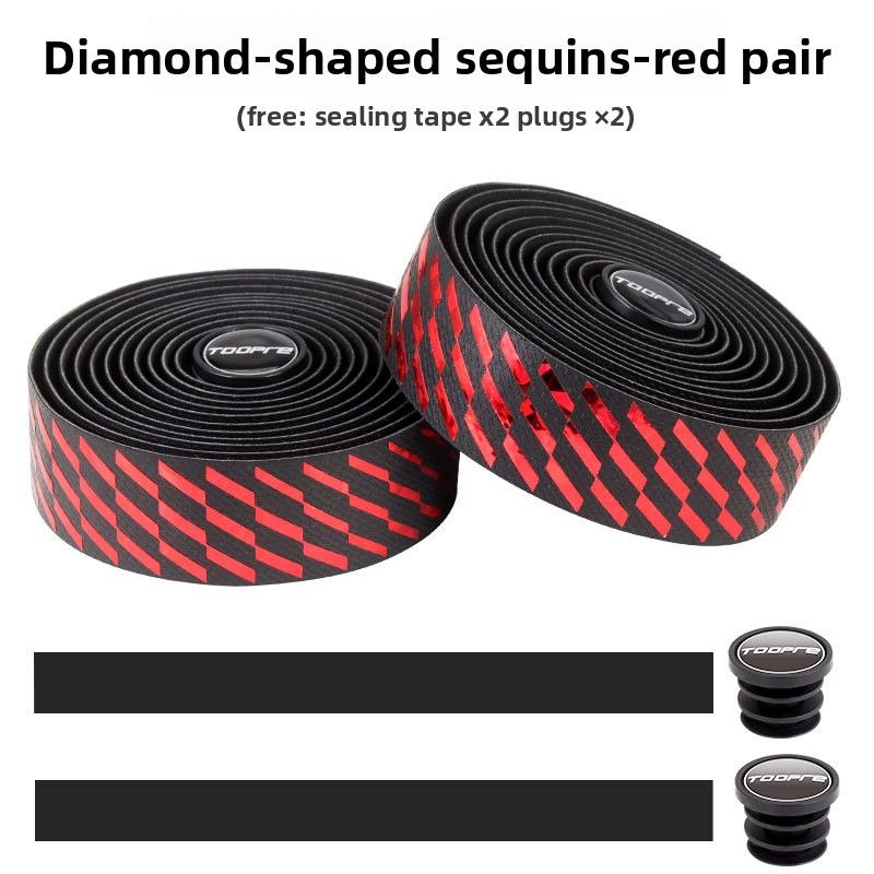 TOOPRE Road Bent Fixed Gear Bike Wrap Anti-Slip Tape Bicycle Handlebar Gradient Color_desvips.com