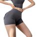 High-Waisted Sexy Yoga Pants Hip Lifting Peach Shaped Sports Shorts Fitness Pants_desvips.com