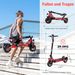 RCB D5 Off-road Electric Scooter, Road Approved (ABE),500W, 90-100KM,20.8Ah,10-inch Off-road Adults Scooter,APP, Double Shock Absorption, Foldable_desvips.com