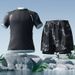 Two-Piece Suits Swimming Trunks Men's Large Size Anti Embarrassment New Professional Beach Pants Hot Spring Full Set Of Swimming Equipment_desvips.com
