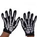Halloween Party Death Black Cape Skull Tenderness Gloves Halloween Costume Props Set_desvips.com
