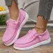 Canvas Sneakers For Women: Breathable Cloth Loafers, Summer Casual Platform Shoes 4 37310_desvips.com
