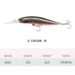 100MM/18.8G Long Tongue Board Minnow Lua Bionic Hard Bait Mandarin Fish 9085_desvips.com