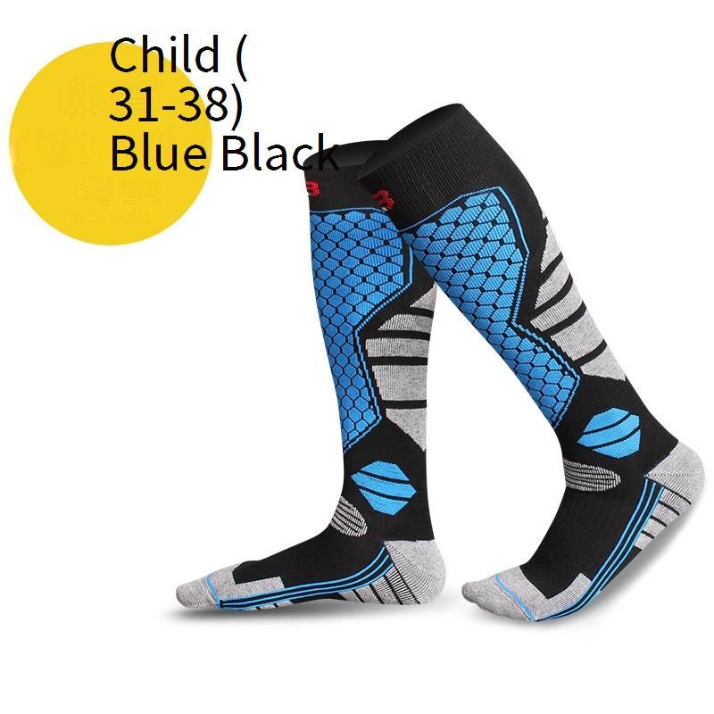 Professional Ski Socks For Men Women Kids - Thermal Long Calf Hiking Mountaineering Quick-Dry Anti-Slip Seamless Performance Winter Sports Socks_desvips.com