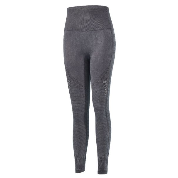 Spring Summer New Yoga Wear Casual High Waist Slimming Mesh Fashion Thin Sports Tight Pants Women_desvips.com