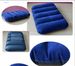 Outdoor Camping Inflatable Pillow Cushion Travel Pillow Lunch Break Pillow Neck Pillow Aviation Pillow Flocking Surface_desvips.com