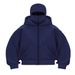 Spring Autumn 2027 Fashion Zip-Up Hoodies Women/Men Polyester Long Sleeve Loose Flocking Double-Layered Hooded Zipper Sweatshirts_desvips.com