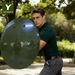 YUOUY Durable Round Riot Control Shield With Ergonomic Handle_desvips.com