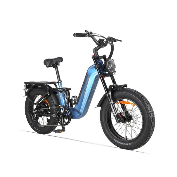 CYRUSHER Kommoda 3.0 20" Electric Cargo Bike 250W Motor 48V 20Ah Battery_desvips.com