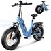 iScooter EB8 Foldable Electric Bike With 48V 15AhBattery_desvips.com