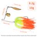 Bearded Man Composite Sequin Lure Rotating Freshwater Sea Fishing Perch Lure 8.2g/10g_desvips.com