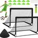Kids Soccer Goal Set - Football Training Net For Beginners With Multiple Color Options_desvips.com