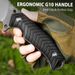 10 Inch Full Tang Tactical Survival Hunting Knife With Sheath_desvips.com