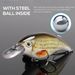 TREHOOK 5pcs Bionic Crankbaits Pike Wobblers Sets 6cm 10g Floating Minnow Fishing Lures Kit Artificial Bait For Bass_desvips.com