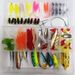 Full Swimming Layer Lure Set Hook Pliers Combination Multiple Styles Cross-Border Bait Fishing Gear_desvips.com