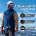 ROCKBROS Winter 2 - Piece Storm Hood Balaclava, Windproof, Warm for Cycling, Motorcycling, Skiing_desvips.com