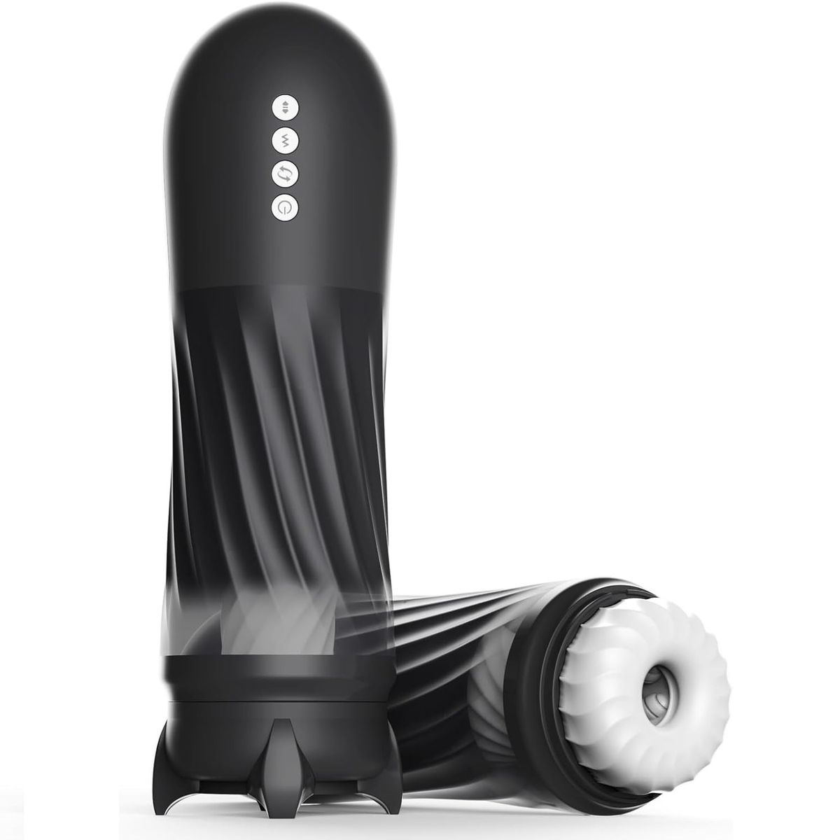 Automatic Male Masturbator, Adult Sex Toys For Men With 3 Twisting And 5 Thrusting Vibration Modes, Hands-Free Heating Male Vibrating Stroker_desvips.com