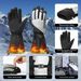 ROCKBROS Winter Beheizte Handschuhe Elektrisch Warm Touchscreen Motorrad Fahrrad_desvips.com