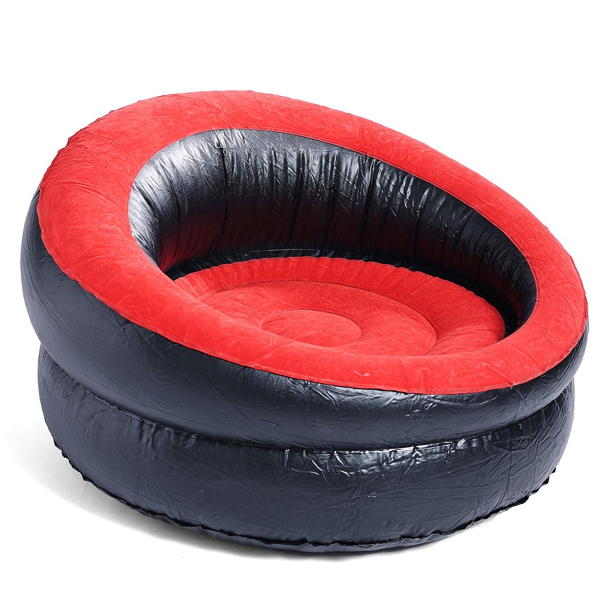 Inflatable Sofa For Adults Thickened Portable Foldable Lounge Chair Indoor Outdoor Camping Air Couch_desvips.com