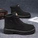 【 Store Hot Sale 】 Big Yellow 2025 Autumn Winter Men's Martin Boots Workwear Waterproof And Anti Slip Mountaineering_desvips.com