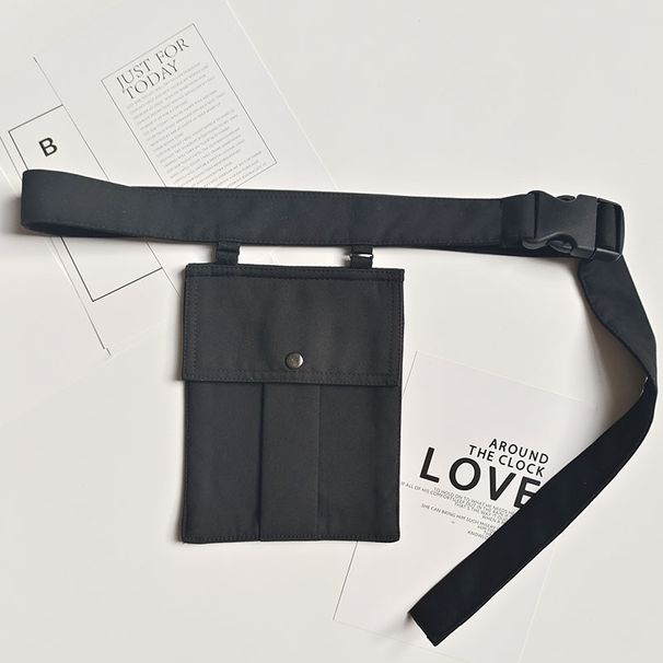 New Arrival South Korea Mobile Phone Bag Adjustable Wide Belt Men And Women All-Matching Parka Outdoor Decoration Casual_desvips.com