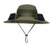 Summer New Product 2025 Men Dome Solar Powered Dual Fan Hat Outdoor Hiking Fishing Sun Protection Sunshade Hat Large Eave Breathable Fisherman Hat_desvips.com