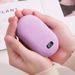 Fashion Hand Warmer With Surround Heating, Dual-Side Heat, 3 Temperature Settings, Type-C Quick Charge, Scratch-Free Grip For Daily Use_desvips.com