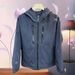 Men's Spring Jacket With Zipper, Letter Print, Windproof And Waterproof Outdoor Hooded Jacket, High-End 2025_desvips.com