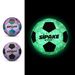 Glow In Dark Football - Size 5 (Adult) & 4 (Kids) With Reflective PU Cover & Machine Stitching_desvips.com