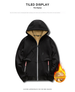 Lambfleece Autumn And Winter Sweatshirts, Men's Hoodies, New Trends, Handsome Solid Color Coats, Fleece And Thickened Clothes_desvips.com