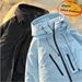 AK Alternative Waterproof Hooded Ski For Men And Women, Zipper Warm Padded Thickened Outdoor Mountaineering Jacket With_desvips.com