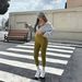 High Waisted Shaping Fitness Pants Tummy Slimming Quick Drying Tight Fitting Sports Yoga Pants High Elasticity_desvips.com