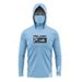 Pelagic Long Sleeve Fishing Suit Ice Silk Face Towel Hoodie Quick Drying Breathable Sun Protective Thin T-Shirt UPF 50+_desvips.com