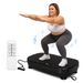 Vibration Plate With 9 Training Programs And 199 Intensity Levels 200 W Full-body Workout Programs Bluetooth Remote Control And Speakers_desvips.com