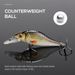 TREHOOK 3pcs 5cm 4g Floating Minnow Lure Set With Box Wobblers For Pike Crankbaits Artificial Fishing Tackle_desvips.com